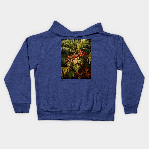 Botanical II Kids Hoodie by artmysterious